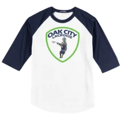 Oak City Lacrosse Baseball Tee