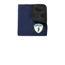 Oak City Lacrosse Fleece & Poly Travel Blanket