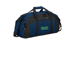 Oak City Lacrosse Embroidery Gear Duffel