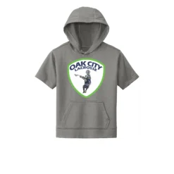 Oak City Lacrosse Logo Youth Short Sleeve Hoodie