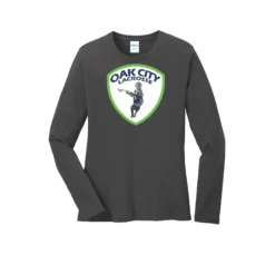 Oak City Lacrosse Logo Ladies Long Sleeves